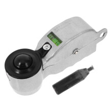 2Pcs Aluminum Alloy Level Tool Silver for Woodworking Construction Use