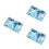 3Pcs PU Scorecard Holder Blue Protective Cover Score Tracking 4