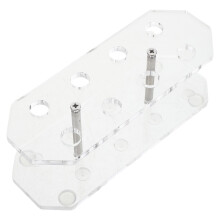 3Pcs Desktop Acrylic Dart Holder Rack Space-Saving Organizer for Games