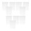 20Pcs Clear Acrylic Memo Board Desktop Writing Message Board Home Use 1