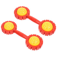4Pcs Lovely Red Children Dumbbells Toy for Early Arm Training and Fun