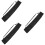 3Pièces Pagaie Kayak Polyester Noir Pliable Portable 7