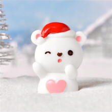 Desk Accessories Promotion Sale! Happy Christmas Santa Snowman Couple Micro Snowy Decoration Crystal Ball Accessories, Home Decor Clearance Sale
