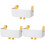 3Pièces Rangement Suspendu Pour Lit Chevet 4