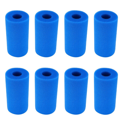Filtre éponge réutilisable et lavable pour piscine, compatible avec les modèles Intex de type B