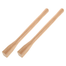 2pcs Replacement Wood Handle Garden Tool Handle Hammer Handle Hoe Handle Accessory