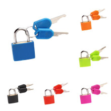 Lot de 6 mini cadenas en acier de 23 mm avec 12 clés