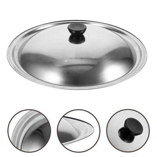 Universal-Topfdeckel aus Edelstahl, 26 cm