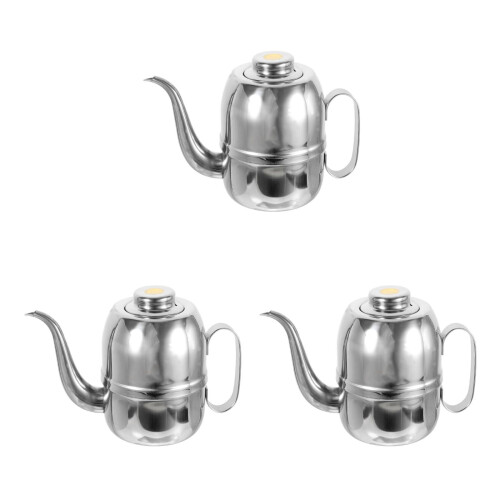 3pcs Stainless Steel Household Silver Ambushes 2