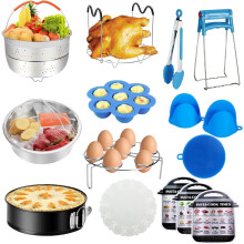Set de accesorii pentru oale sub presiune, format din 73 de piese, pentru 5/6/8 litri