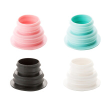 12Pcs Assorted Color Sealing Ring Flexible Plug Leak Odor Prevention