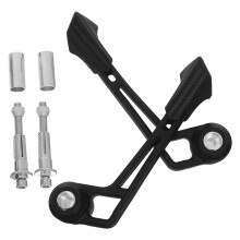 2Sets Motorhandbeschermers Voor Cross & Atv - Kunststof+metaal