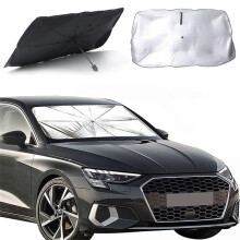 Pare-soleil de pare-brise pour voiture - Compatible avec la plupart des véhicules - Accessoires auto - Protection contre la chaleur