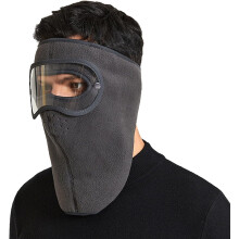 Winter Windproof Face Mask with Detachable Goggles and