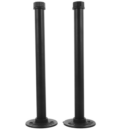 unbranded 2 Pcs Industrial Pipe Shelf Brackets Hooks Water Support Wall Mount Custom