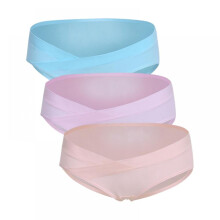 3 Pack Womens Cotton Maternity Underwear,Healthy Maternity Pregnancy Panties Postpartum Mother Under Bump Underwear