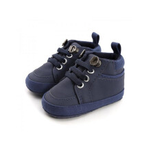 Baby Boy Soft Sole Lace-up Casual Prewalker Shoes 0-18M