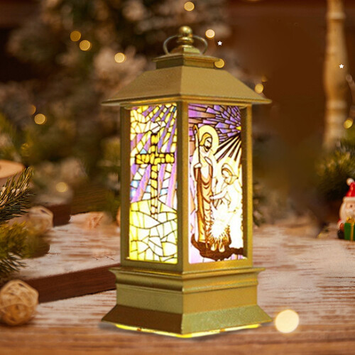 Christmas Snow Globe Night Light with Music