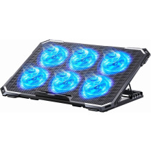 Laptop-Kühlpad mit 6 x 70-mm-Lüftern