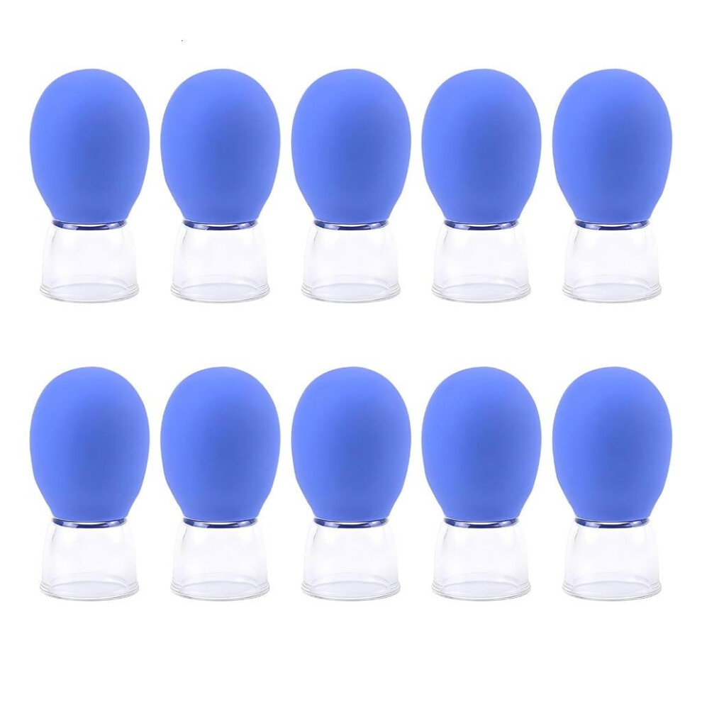 Glass Cupping Set with Silicone Tops â 10 pcs