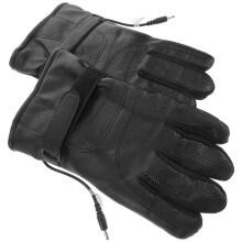 3Paren Motorhandschoenen PU Zwart, Voor Dames