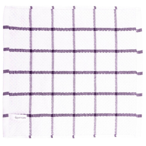 Lilla ternede mikrofiber karklude, 2-pak