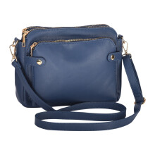 Kukoosong Crossbody kabelky pre ženy, trojvrstvová kožená taška cez rameno, malá veľkosť, veľká kapacita, taška na karty, módna taška z