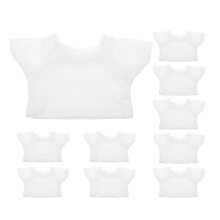 20St Wit Shirt Voor Kleine Knuffelberen, Zachte Katoenen Poppenkleding
