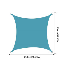 Bâche d'ombrage triangulaire PRETXORVE pour jardin et piscine, protection solaire et anti-UV