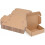 Pacote com 40 caixas de papelão ondulado pequenas de 7x5x2 polegadas para envio postal, na cor marrom. 1