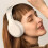 Headset Bluetooth-hovedtelefoner Støjreducerende plug-in stereo trådløst headset beige 1
