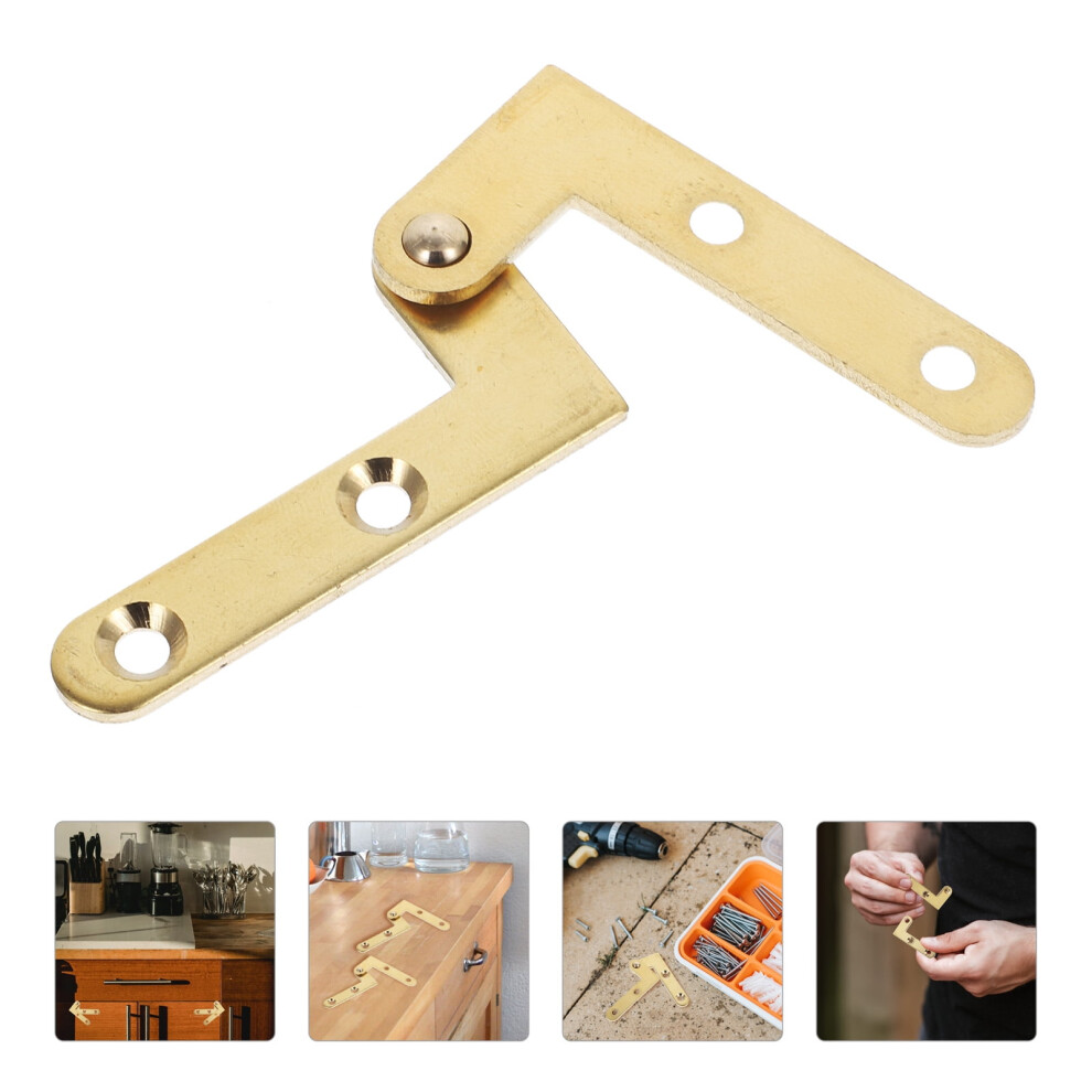 4 Sets Hidden Door Hinge Up Down Shaft Hinge Rotatable Door Pivot Hinge 9110895664148