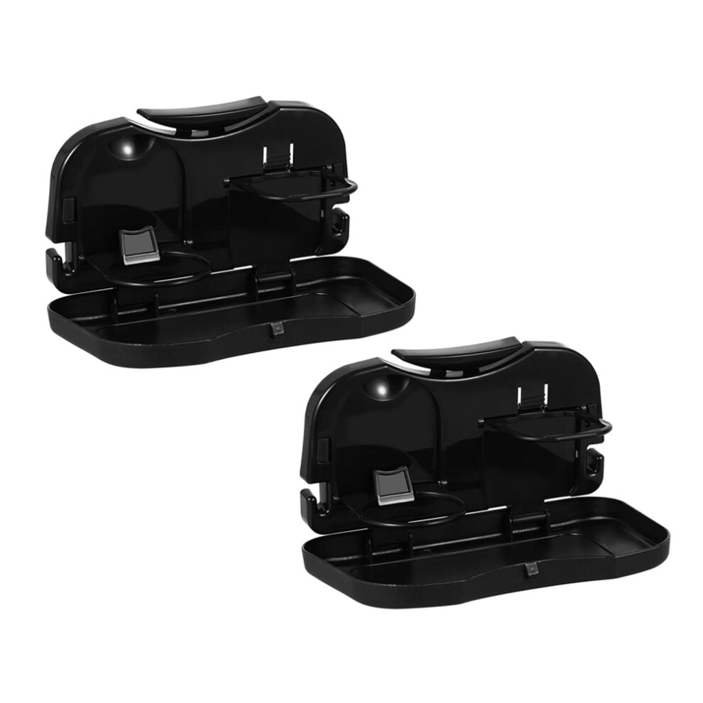 Ounona 2Pcs Foldable Car Seat Tray Table Automotive Vehicle Desk Dining Trays 9499224143142