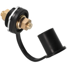 Kit di cavi di avviamento con connettori per pannello batteria per auto e camion, colore argento.