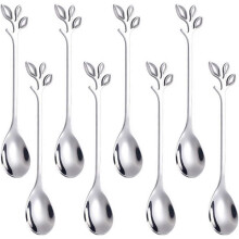 8-pak elegante espressoskeer (11,7 cm) - rustfrit stål, perfekt til kaffe, demitasse, dessert og te, ministørrelse til små portioner