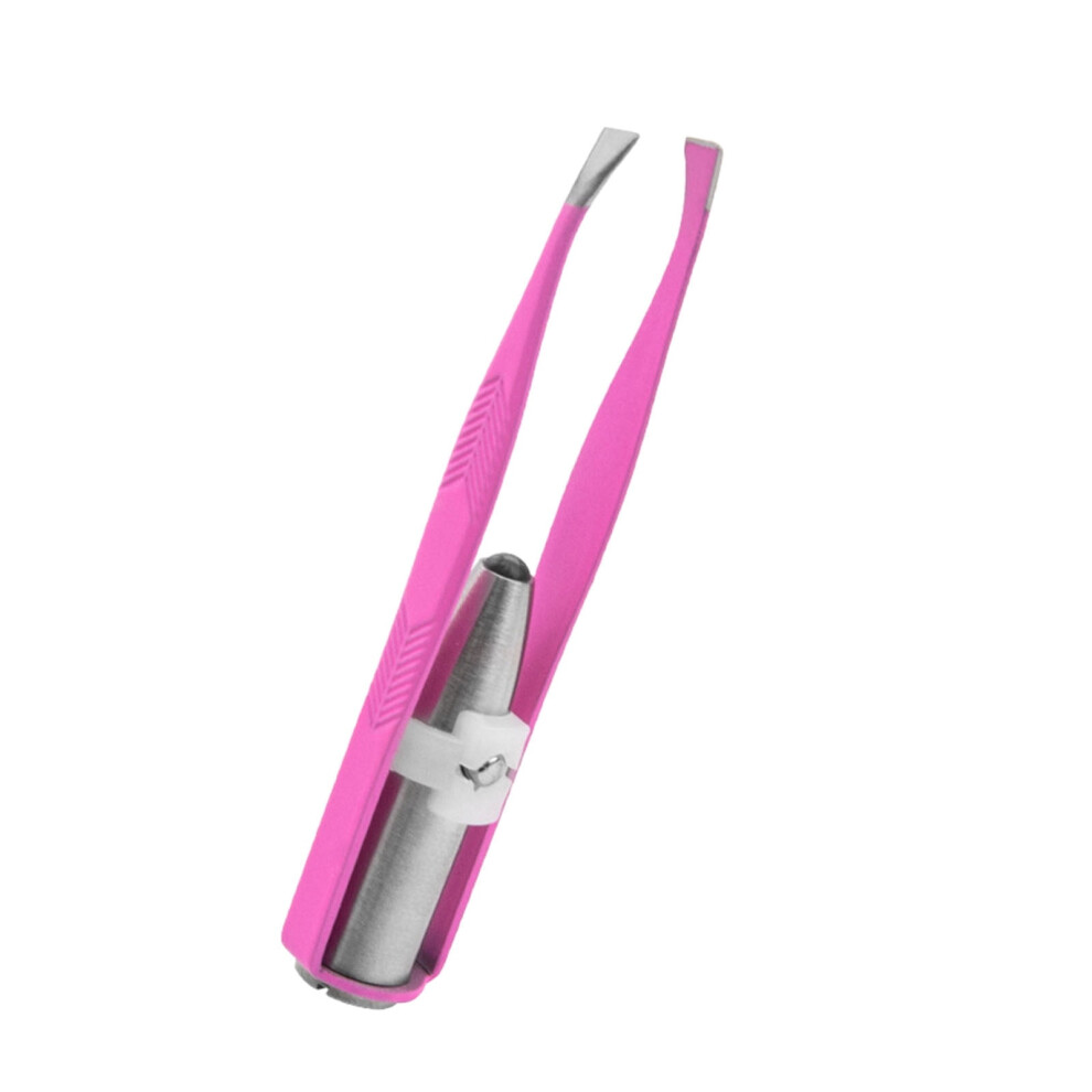 LED Light Eyebrow Clip Hair Removal Tweezers Lashes Extension Tools Tweezers With Light Womens Face Razors Household Eyebrow Clip Travel