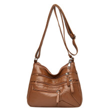 Crossbody-tasker til kvinder Casual skuldertaske med justerbar rem Skuldertasker