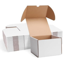 Schwarze Versandkartons, 25er-Packung (9 x 6 x 4 Zoll).