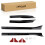Black ABS Side Skirt Extension Kit for Tesla Model 3 2017-2023 Body Panel 1