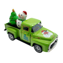 Decoração Vintage para Mini Caminhão - Vermelho, Verde e Laranja