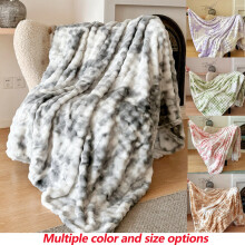 28x39" ultrapehmeä fleece-koristepeitto sohvalle – viihtyisä syyssisustus, ylellinen viilentävä peitto