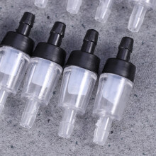 OUNONA Aquarium Air Check, Black, Prevents Back Siphoning, Ideal for Fish Tanks