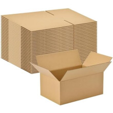 30 Pack 9x6x4 inches Small Shipping Boxes Brown Corrugated Cardboard Boxes for Packing, Mailing, Moving, Business