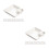 12Pièces Assiettes PP Blanches Coupelle Pour Cuisine Maison 4