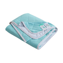Plapumă de vară cu imprimeu de mugwort, simplă sau dublă, din material Ice Fabric
