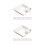 12Pièces Assiettes PP Blanches Coupelle Pour Cuisine Maison 8