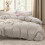 Oversized King Duvet Cover Set Prewashed Cotton-Like 3 pcs 1