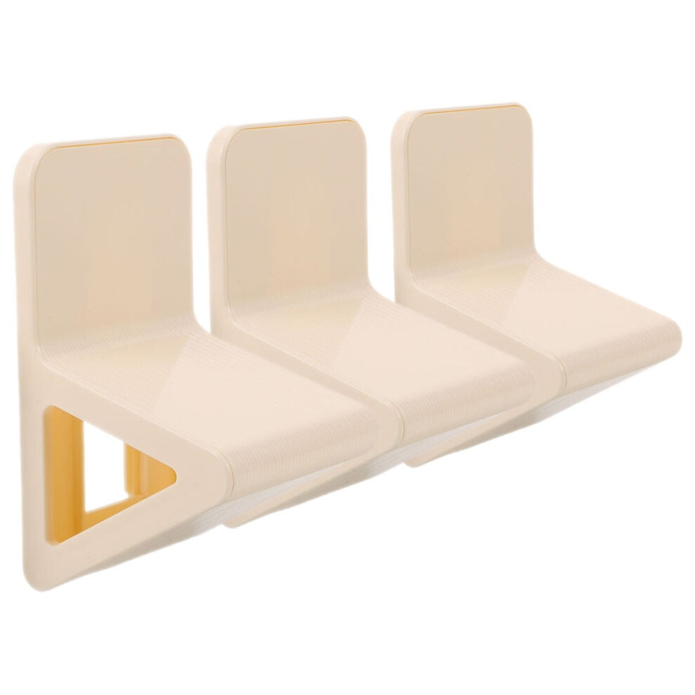 3pcs Portable Shower Foot Rest Anti-Slip Wall Mounted Foot Pedal For Pregnant Women And Elderly No Drilling Bathroom Foot Stool For Shaving Legs
