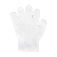 Winterhandschuhe für Kinder, dicke, warme Strickhandschuhe, Winterhandschuhe (Weiß, Einheitsgröße)