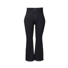 Pantalon de yoga et de sport grande taille pour femme, avec 4 poches, taille haute, coupe évasée, extensible, style bootcut, tailles XL à 5XL.